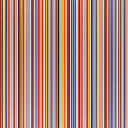 By the Metre (43cm wide) - Multi Stripe, AC02, Acrylic