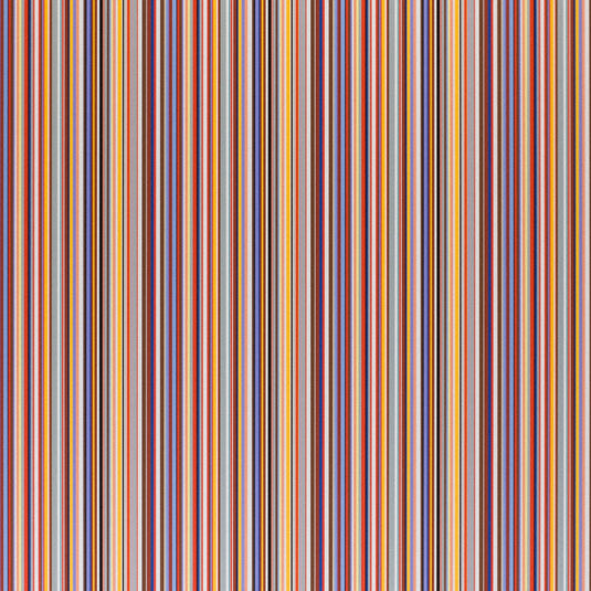 By the Metre (43cm wide) - Multi Stripe, AC02, Acrylic