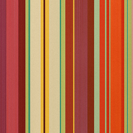 By the Metre (43cm wide) - Multi Stripe, AC05, Acrylic