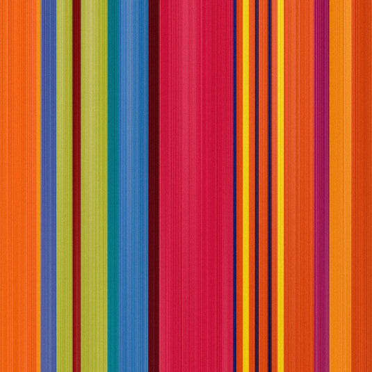 By the Metre (175cm wide) - Multi Stripe,  AC23, Acrylic