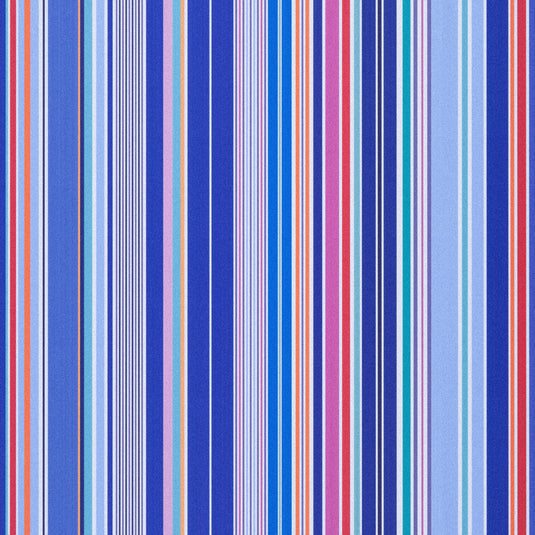 By the Metre (175cm wide) - Multi Stripe,  AC42, Acrylic