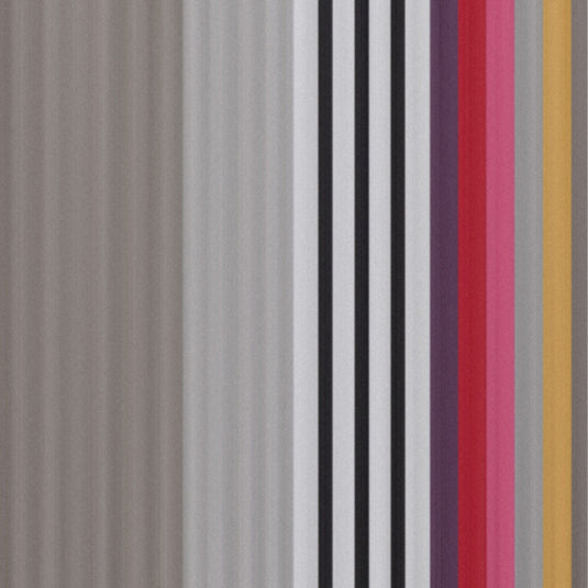 By the Metre (43cm wide) - Multi Stripe, AC53, Acrylic