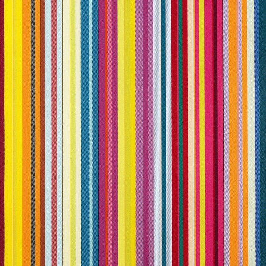 Universal Replacement Deckchair Sling Kit with Brass Tacks in Multi Stripe AC67 Acrylic