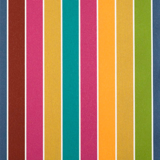 By the Metre (43cm wide) - Multi Stripe, AC73, Acrylic