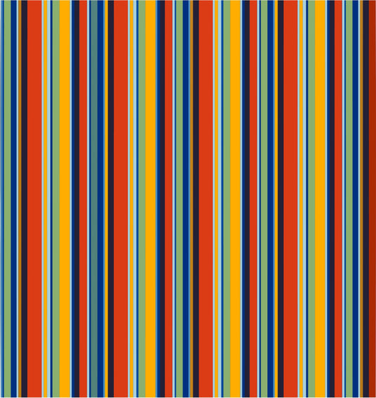 By the Metre (140cm wide) - Multi Stripe, PC00, Printed Cotton