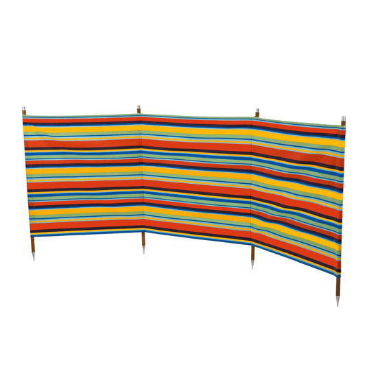 Beach Windbreak for Camping in Multi Stripe Design PC00