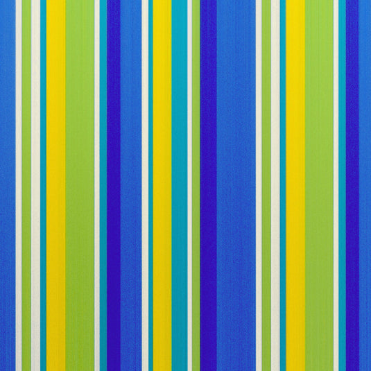 By the Metre (43cm wide) hemmed at the sides - Multi Stripe, PC11, Printed Cotton