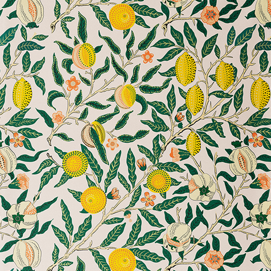 Replacement Sling in William Morris "Yellow Fruit Print" Printed Canvas