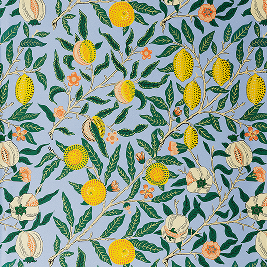 Universal Replacement Sling in William Morris "Pale Blue Fruit Print" Printed Canvas