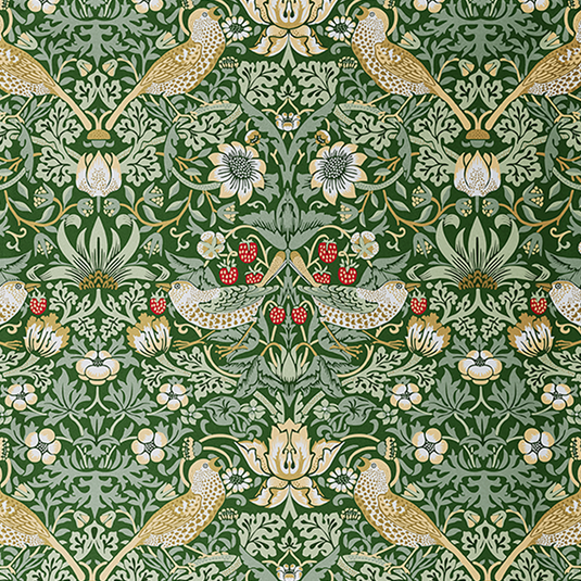 Replacement Sling in William Morris "Strawberry Thief in Green" Printed Canvas