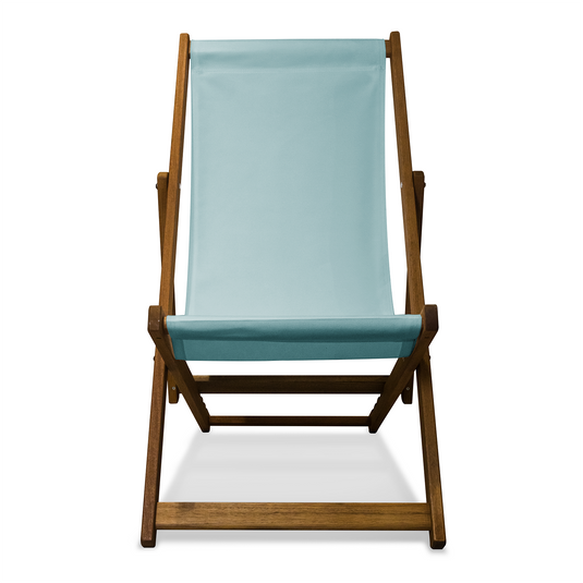 Duck Egg Deckchair - Pastel Blue