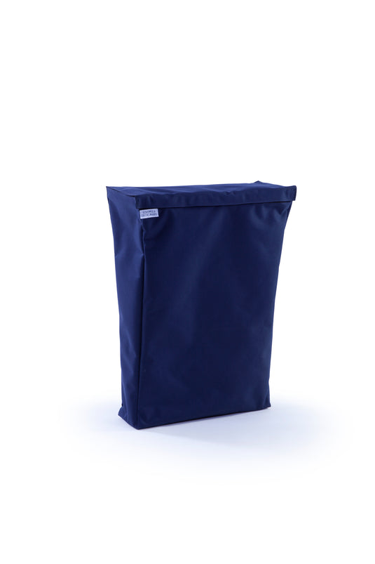 Sturdy Stool Storage Bag-Samtex-Plain-Navy Blue