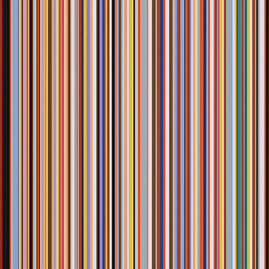 By the Metre (43cm wide) - Multi Stripe,  WC06, Woven Cotton
