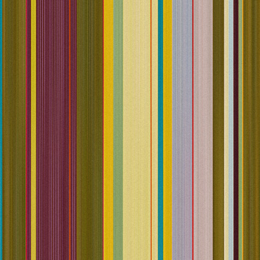 By the Metre (43cm wide) - Multi Stripe,  WC16, Woven Cotton