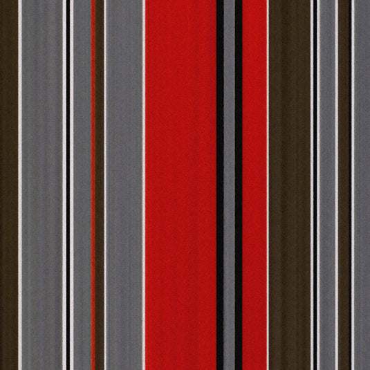 Universal Replacement Deckchair Sling Kit with Brass Tacks in Multi Stripe WC43 Woven Cotton