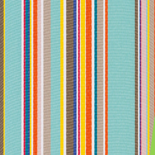 By the Metre (43cm wide) - Multi Stripe,  WC76, Woven Cotton