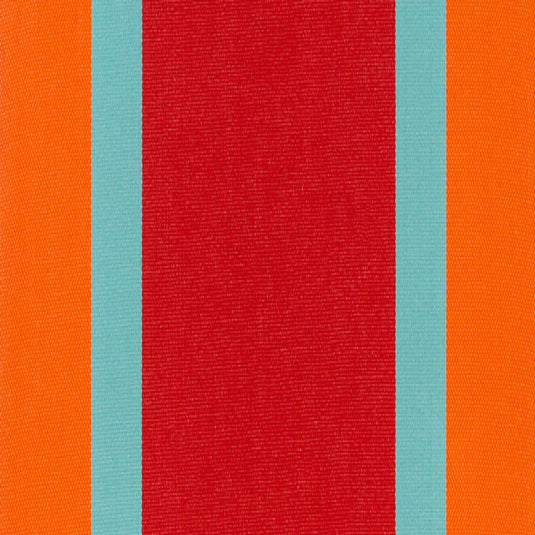 Universal Replacement Deckchair Sling Kit with Brass Tacks in Multi Stripe WC85 Woven Cotton