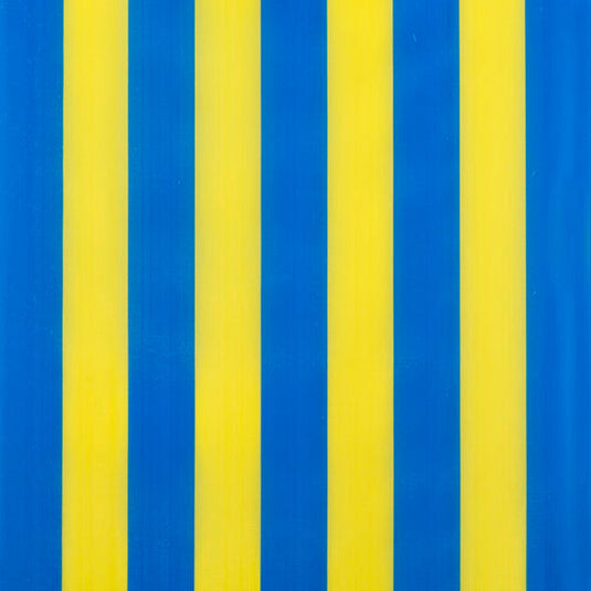 Replacement Fabric Sling - Yellow/Blue Block Stripe in Polyethylene