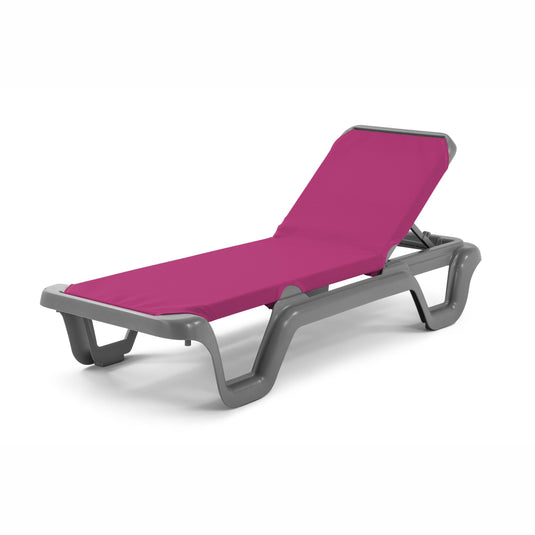 Replacement Fabric Sling - Plain Pink in Textilene