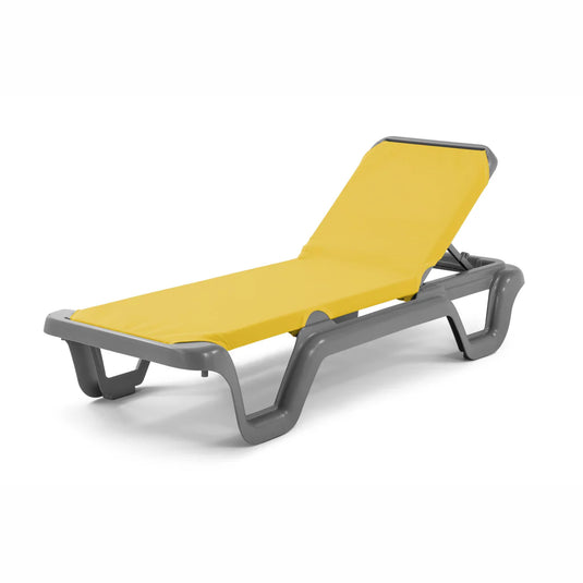 Replacement Fabric Sling - Plain Yellow in Textilene