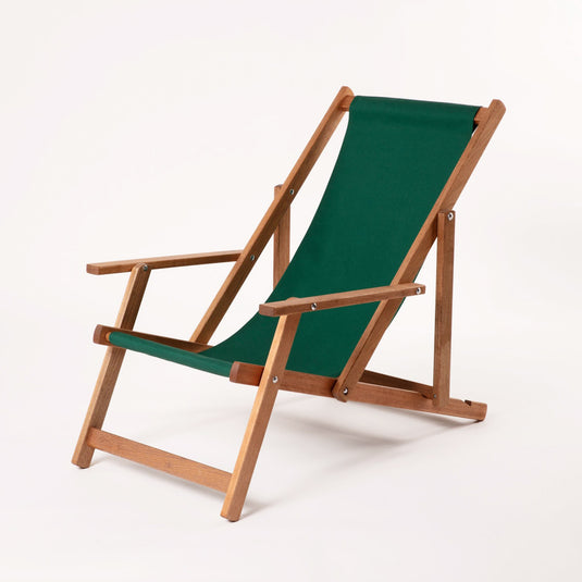 Armchair - Plain, Emerald Green, Cotton