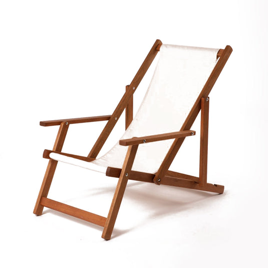 Armchair - Plain, Natural, Cotton