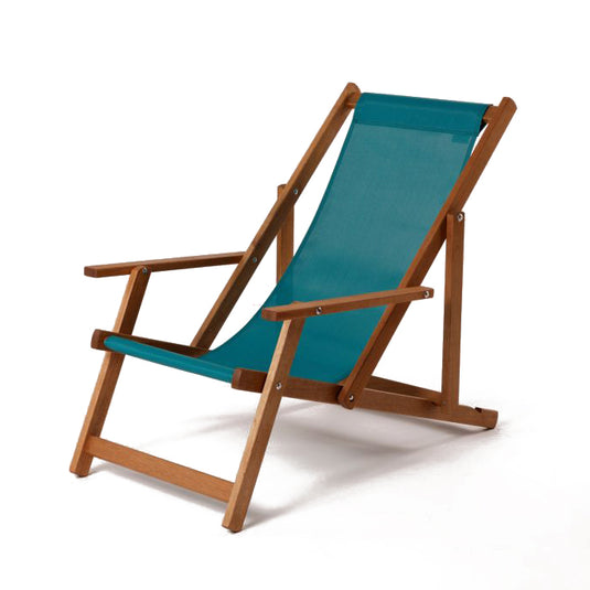 Armchair - Plain, Teal, Textilene