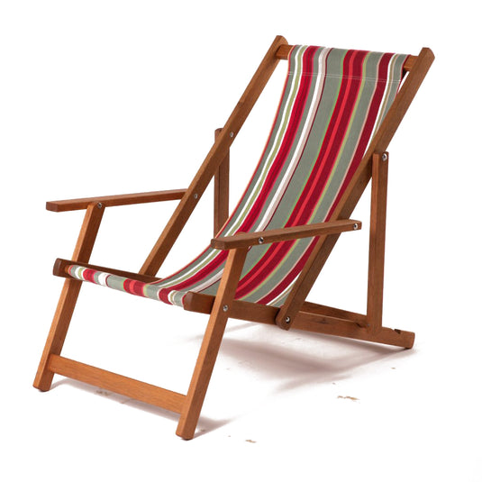 Armchair - Multi Stripe, WC100, Woven Cotton