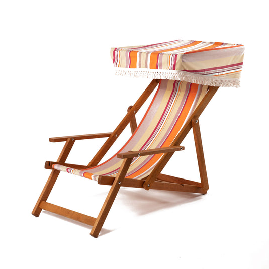 Edwardian Deckchair - Multi Stripe, AC91, Acrylic