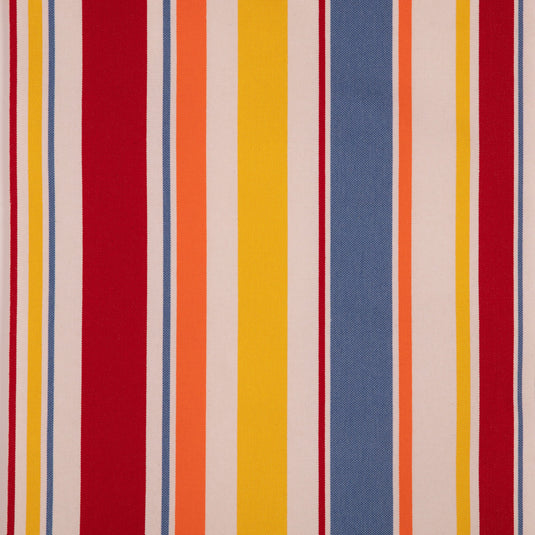 Edwardian Deckchair - Multi Stripe, WC99, Woven Cotton