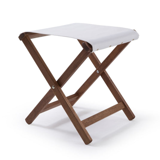 Sturdy Stool - Plain, White, Textilene