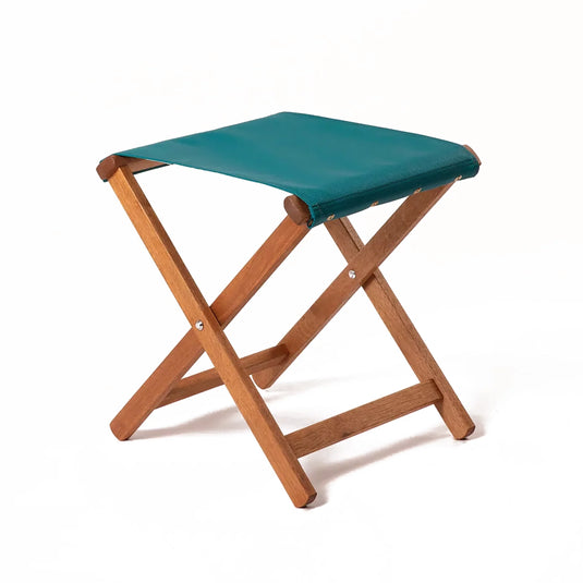 Sturdy Stool - Plain, Teal, Textilene