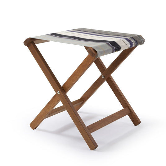 Sturdy Stool - Multi Stripe,  WC36, Woven Cotton