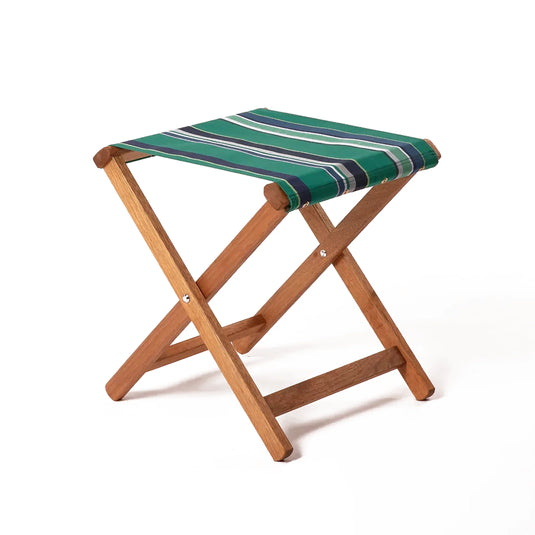 Sturdy Stool - Multi Stripe, WC93, Woven Cotton