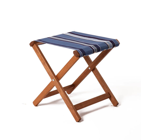 Sturdy Stool - Multi Stripe, WC94, Woven Cotton