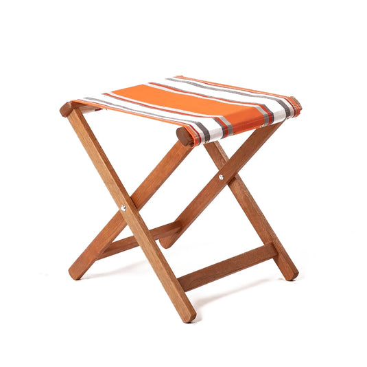 Sturdy Stool - Multi Stripe, WC96, Woven Cotton