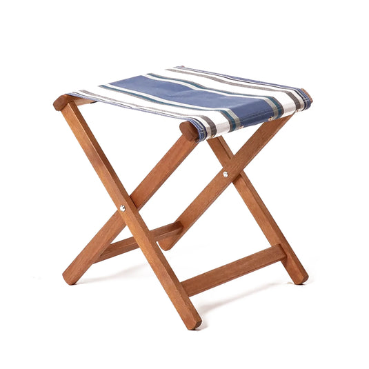 Sturdy Stool - Multi Stripe, WC97, Woven Cotton