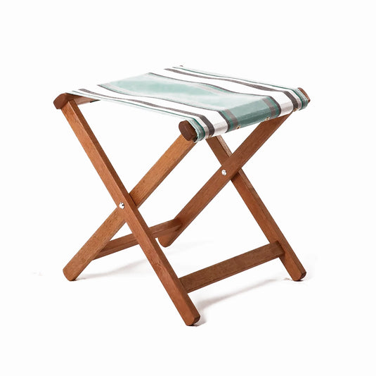 Sturdy Stool - Multi Stripe, WC98, Woven Cotton