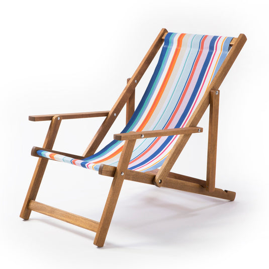 Armchair - Multi Stripe, WC61, Woven Cotton