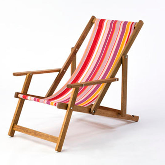 Armchair - Multi Stripe, WC64, Woven Cotton