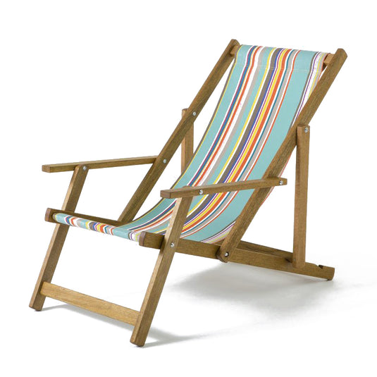 Armchair - Multi Stripe, WC76, Woven Cotton