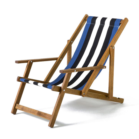 Armchair - Multi Stripe, WC80, Woven Cotton