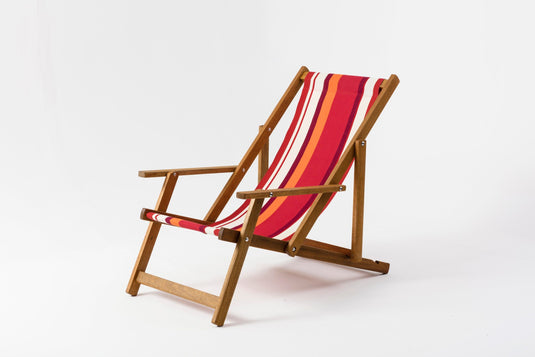 Armchair - Multi Stripe, WC89, Woven Cotton