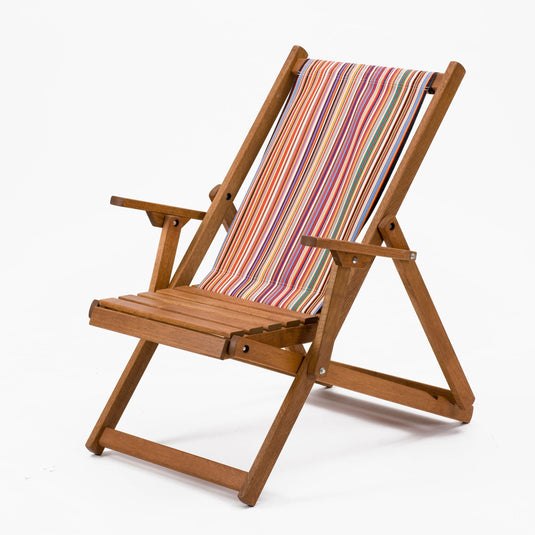 Easy Chair - Multi Stripe, WC06, Woven Cotton