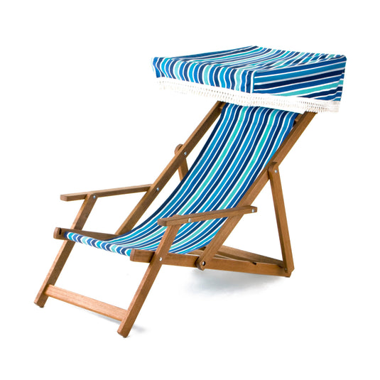 Edwardian Deckchair - Multi Stripe, PC12, Cotton