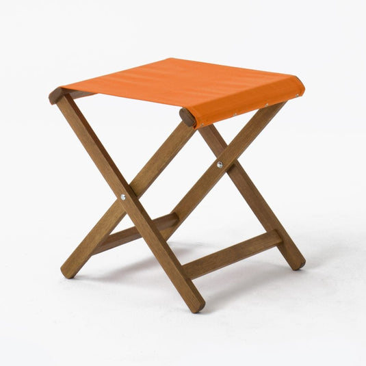 Sturdy Stool - Plain, Orange, Cotton