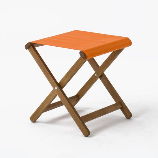 Sturdy Stool - Plain, Orange, Acrylic