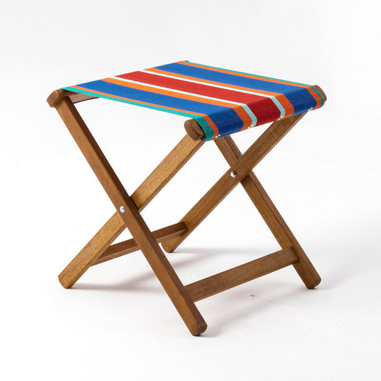 Sturdy Stool - Multi Stripe,  AC90, Acrylic