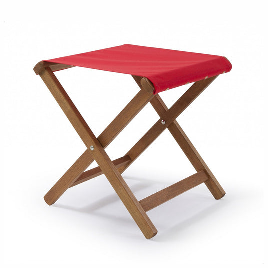 Sturdy Stool - Plain, Red, Acrylic
