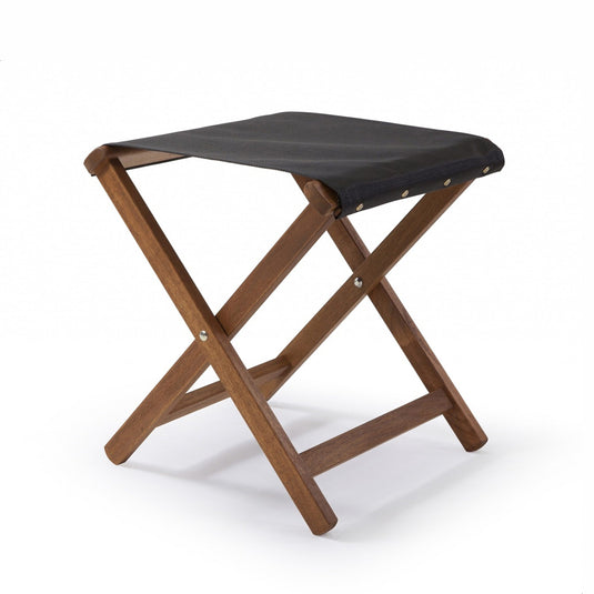 Sturdy Stool - Plain, Black, Textilene